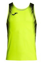 Joma Running Tank Top Elite XI (sleeveless) fluorescent yellow/black men's