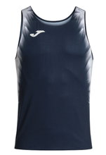 Joma Running Tank Top Elite XI (sleeveless) navy blue/white men's