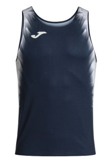 Joma Lauf-Tank Top Elite XI (ärmellos) marineblau/weiss Herren
