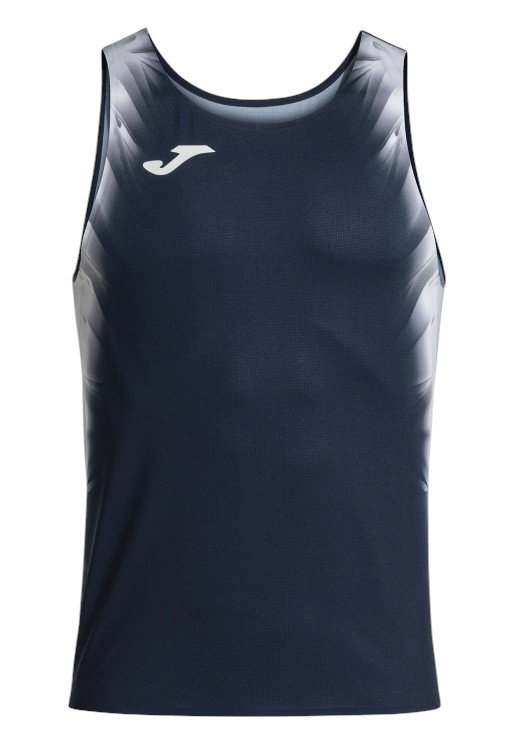 Joma Lauf-Tank Top Elite XI (ärmellos) marineblau/weiss Herren