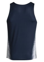 Joma Running Tank Top Elite XI (sleeveless) navy blue/white men's