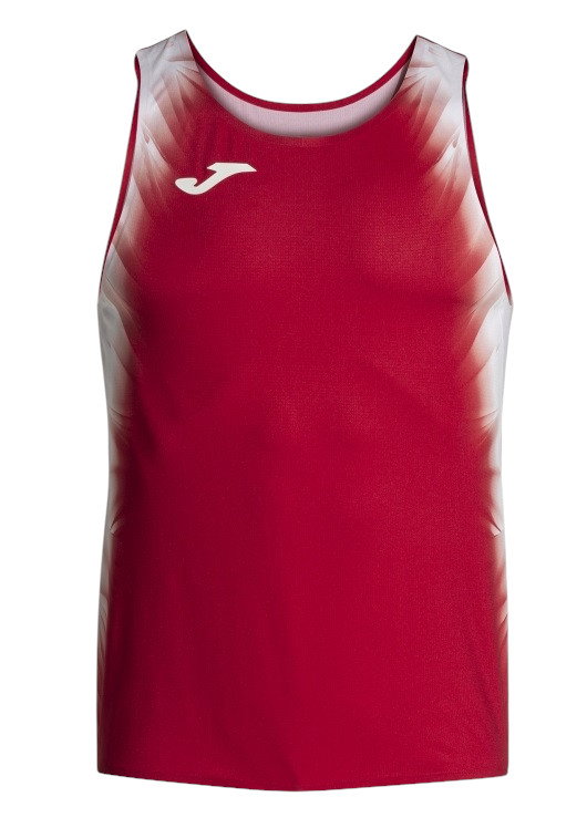 Joma Lauf-Tank Top Elite XI (ärmellos) rot/weiss Herren