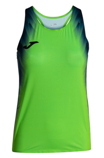 Joma Lauf-Tank Top Elite XI (ärmellos) fluogrün/marineblau Damen