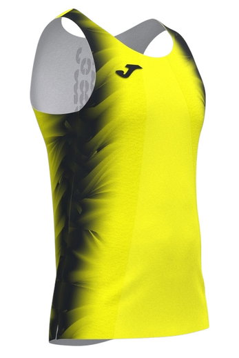 Joma Lauf-Tank Top Elite XI (ärmellos) fluogelb/marineblau Damen