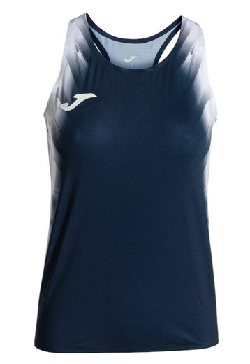 Joma Lauf-Tank Top Elite XI (ärmellos) marineblau/weiss Damen