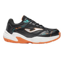 Joma Padelschuhe Slam JR 2601 schwarz/orange Kinder
