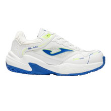 Joma Padel Shoes Slam JR 2602 white/blue children