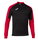 Joma Pullover Eco Championship Sweatshirt (Half-Zip, hoher Tragekomfort) schwarz/rot Herren