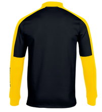 Joma Pullover Eco Championship Sweatshirt (Half-Zip, hoher Tragekomfort) schwarz/gelb Herren