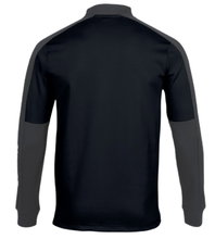Joma Pullover Eco Championship Sweatshirt (Half-Zip, high wearing comfort) black/anthracite grey men's