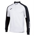 Joma Pullover Eco Championship Sweatshirt (Half-Zip, hoher Tragekomfort) weiss/schwarz Herren