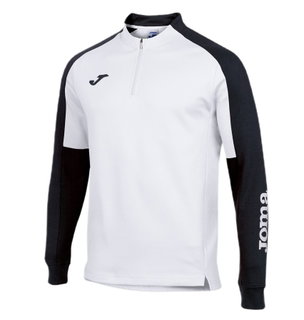 Joma Pullover Eco Championship Sweatshirt (Zamek błyskawiczny, wysoki komfort noszenia) biały/czarny mężczyźni