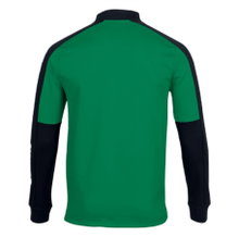 Joma Pullover Eco Championship Sweatshirt (Half-Zip, hoher Tragekomfort) grün/schwarz Herren