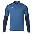 Joma Pullover Eco Championship Sweatshirt (Half-Zip, hoher Tragekomfort) blau/marineblau Herren
