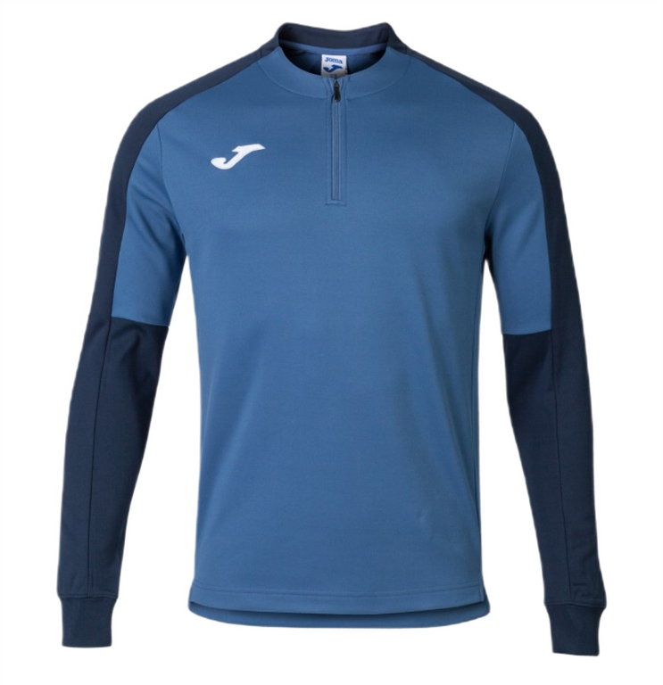 Joma Pullover Eco Championship Sweatshirt (Half-Zip, hoher Tragekomfort) blau/marineblau Herren
