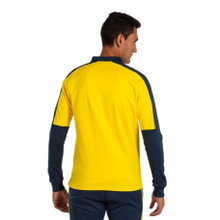Joma Pullover Eco Championship Sweatshirt (Half-Zip, hoher Tragekomfort) gelb/marineblau Herren