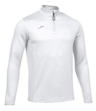 Joma Pullover Running Night Sweatshirt (Half-Zip) white Men's
