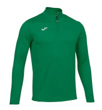 Joma Pullover Running Night Sweatshirt (Half-Zip) green Men's