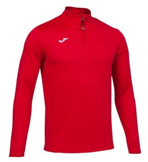 Joma Pullover Running Night Sweatshirt (Half-Zip) rot Herren