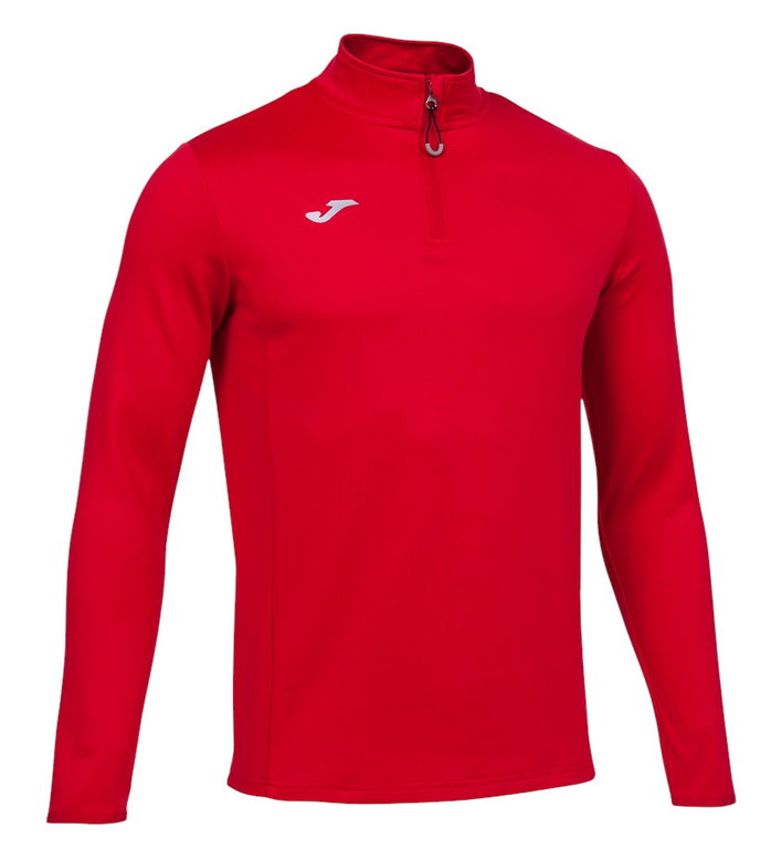 Joma Pullover Running Night Sweatshirt (Half-Zip) rot Herren