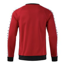 Joma Pullover Sweatshirt Heroic (100% Polyester, fleece fabric) red/black men's