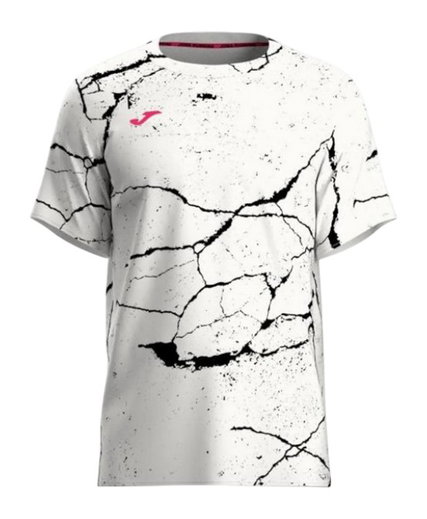 Joma Lauf-Shirt R-Night Pro (optimale Bewegungsfreiheit, leicht) weiss/bunt Herren
