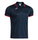 Joma Sport-Polo Combi Premium (komfortable Passform, atmungsaktiv) navy/rot Herren