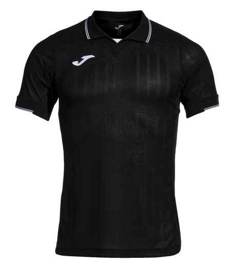 Joma Sport-Polo Fit One (leicht, atmungsaktiv) schwarz Herren