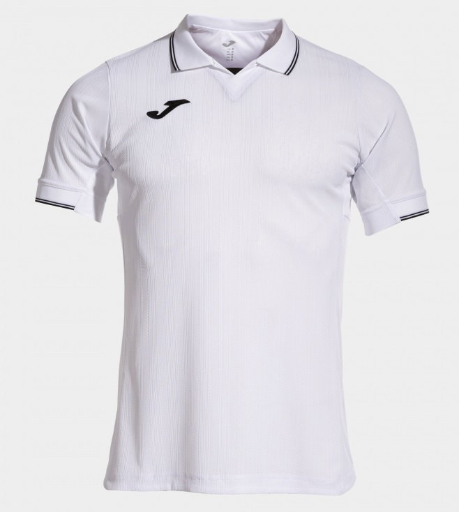 Joma Sport-Polo Fit One (leicht, atmungsaktiv) weiss Herren