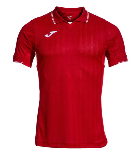 Joma Sport-Polo Fit One (leicht, atmungsaktiv) rot Herren