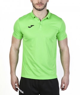 Joma Sport-Polo Hobby (angenehmes Tragegefühl) neongrün Herren