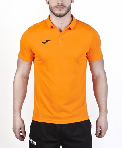 Joma Sport-Polo Hobby (angenehmes Tragegefühl) neonorange Herren