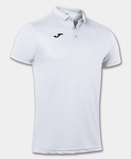 Joma Sport-Polo Hobby (angenehmes Tragegefühl) weiss Herren