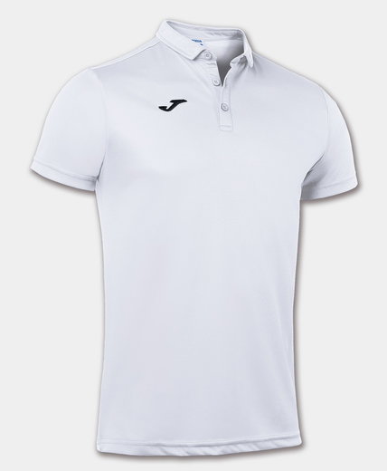 Joma Sport-Polo Hobby (angenehmes Tragegefühl) weiss Herren