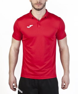 Joma Sport Polo Hobby (comfortable to wear) red Men