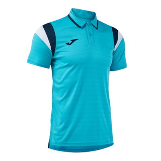 Joma Sport-Polo Terra (lekkie, oddychające) turkusowo-niebieskie męskie