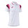 Joma Sport-Polo Terra (leicht, atmungsaktiv) weiss/pink Herren