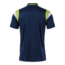 Joma Sport Polo Terra (light, breathable) dark blue/lime green men's