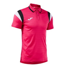 Joma Sport Polo Terra (lightweight, breathable) pink/black men's