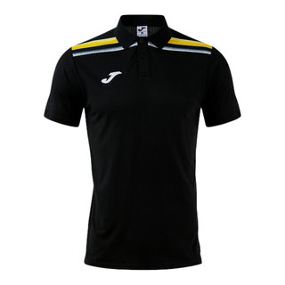 Joma Sport-Polo Toledo II (elastisch und leicht Material) schwarz Herren
