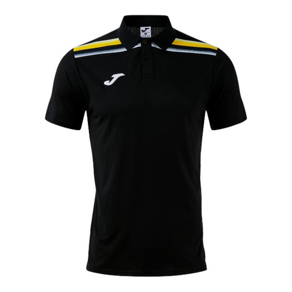 Joma Sport-Polo Toledo II (elastisch und leicht Material) schwarz Herren