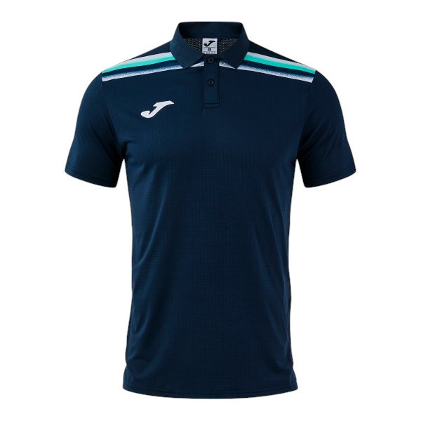 Joma Sport-Polo Toledo II (elastisch und leicht Material) dunkelblau Herren