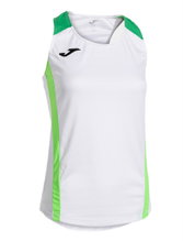 Joma Sport Tank Top Montreal (100% Polyester) white/green ladies