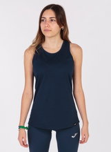 Joma Sport Tank Top Oasis (100% Cotton) navy blue Ladies