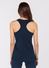 Joma Sport Tank Top Oasis (100% Cotton) navy blue Ladies