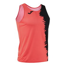 Joma Sport-Tank Top Picacho City (leicht, elastisch Material) coralrot/schwarz Herren