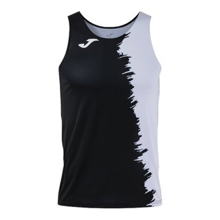 Joma Sport Tank Top Picacho City (lightweight, elastic material) black/white men's