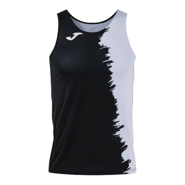Joma Sport-Tank Top Picacho City (leicht, elastisch Material) schwarz/weiss Herren