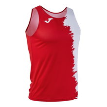 Joma Sport Tank Top Picacho City (light, elastic material) red/white men's