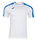 Joma Sport T-shirt Academy (100% Polyester) white/royal blue men's